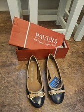 Pavers Ladies Navy Blue Ballet