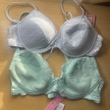 36C BRAS x 2 Underwired & Padded/ Secret Possessions & Knickerbox. (0067)