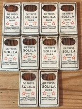 783a Collection of  Vintage Dental Drill Grinding Burs  Part Packets