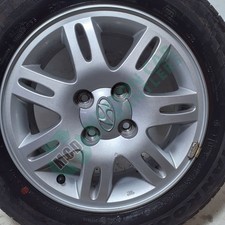 HYUNDAI Getz Mk1/ FACELIFT 200-11 14" ALLOY WHEEL 155 65 14 TYRE 52910-1C350