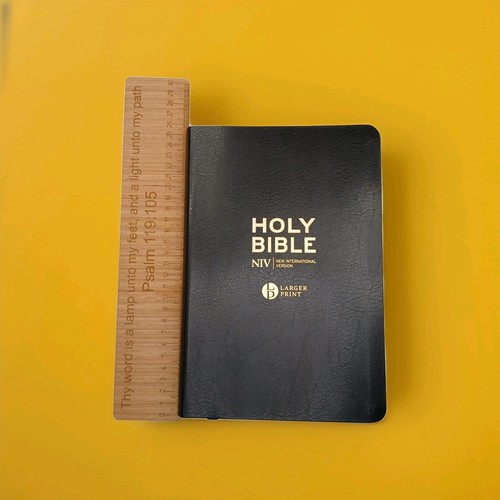 Niv larger print bible - larger,