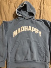 Mad Happy Hoodie Light Blue XS