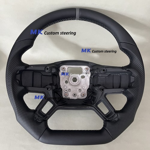 Leather steering wheel fit - leather,