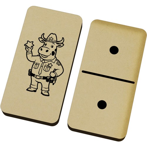 Cow sheriff domino set - as, sheriff'