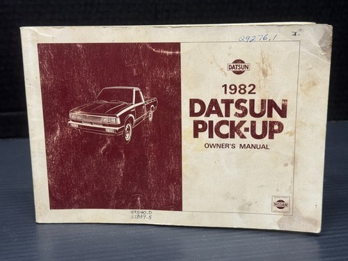 1982 datsun pick owner s - datsun, pick-up