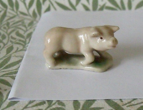 Rare wade whimsie pig vintage - rare,