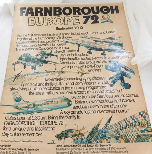 Scarce 1972 farnborough - .scarce,