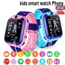 Kids Smart Watch Camera GPS Tracker SOS Call Phone Watches For Boys Girls Gift