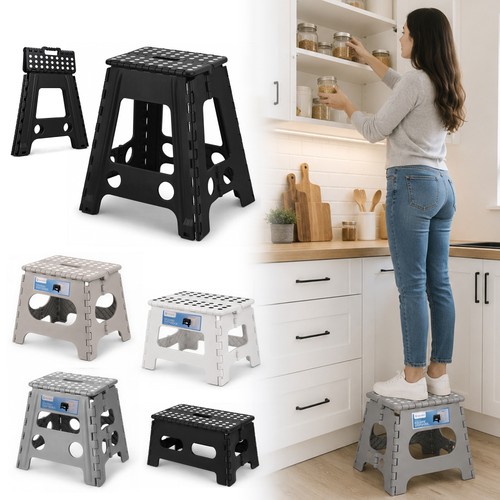 Large folding step - folding, heavy