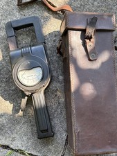 Vintage Ferranti Clip-On Ammeter  AC/ Clamp Ammeter Type V.1800 Untested + Case