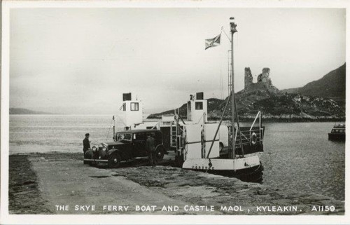 Real photo postcard - postcard, kyleakin