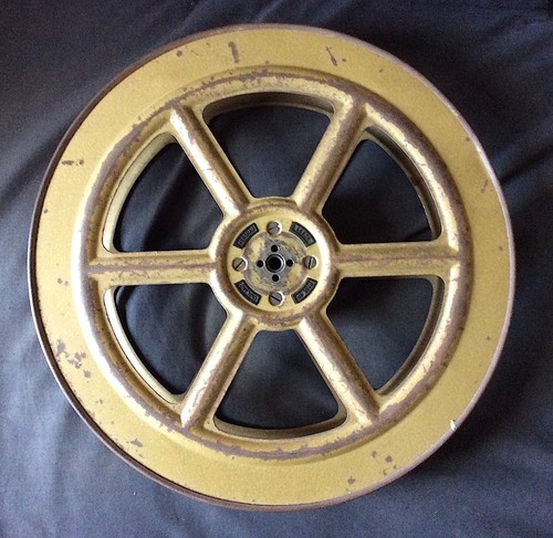 35mm cinema film spool kalee - film,