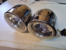 Twin Motorcycle Headlamps