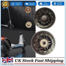 2x MICRO MAXI SCOOTER REPLACEMENT REAR WHEELS - Incl Rubber Sealed Bearings -UK-