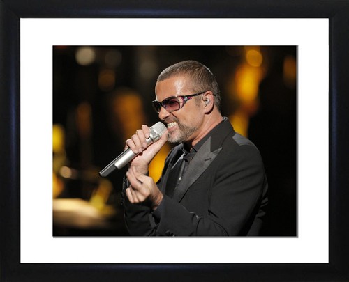 George michael framed photo - michael,