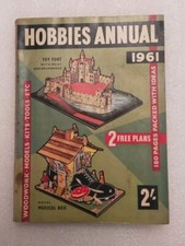 Vintage Hobbies Annual 1961. With Inserts Magazine Collectible. Great Condition