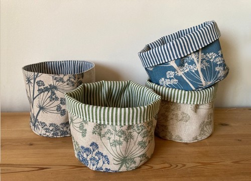 Handmade cow parsley storage - handmade,