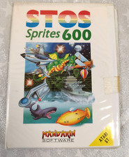 STOS Sprites 600 Atari ST Mandarin Software New Old Stock Sealed Unused