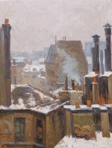 Henry sené framed - henry, landscape
