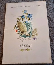 1962 S.S.Reina Del Mar Menu
