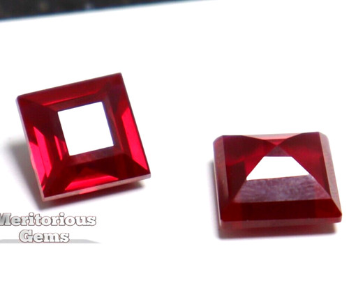 Red ruby pair - 2,