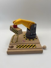 BRIO Wooden Train Track Crane