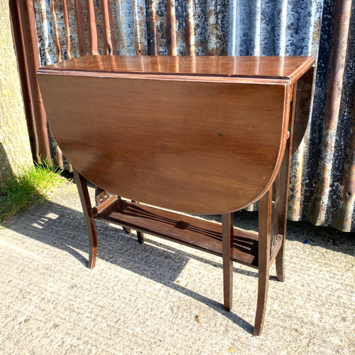 Edwardian mahogany sutherland - edwardian,