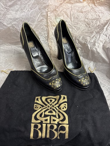Biba vintage black gold - vintage,