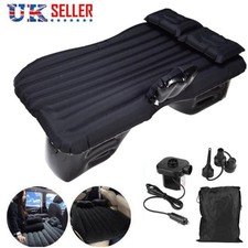 Car SUV Air Bed Sleep Travel Inflatable Mattress Seat Cushion Mat Camping +Pump