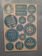 A4 Sheet Sticker Set, adidas