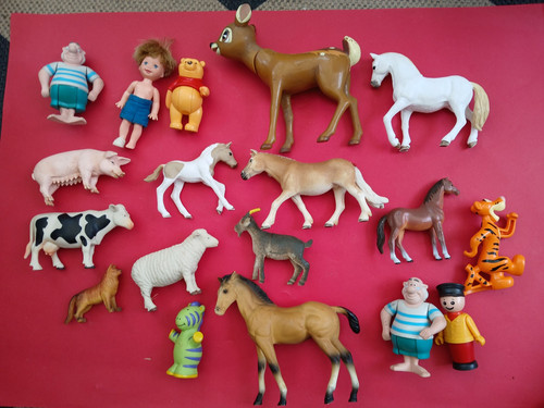 Farm animals toy figures - animals,