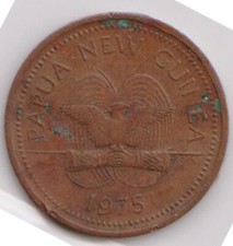 (H216-54) 1975 PNG 2 TOEA coin (BD) 