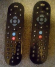 2x Generic Sky Q & Mini Box Remote Controls Infrared voice control Same Day
