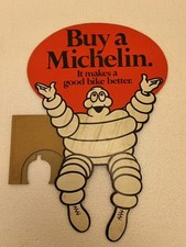 Vintage Michelin Tyres  Advertising Show card Original Rare  1970 NOS 