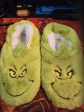Grinch Slip-On Slippers Green