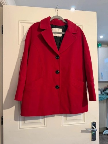 Windsmoor red wool cashmere