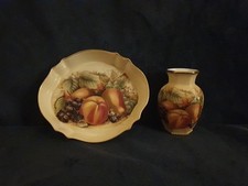 2x Vintage AYNSLEY Orchard
