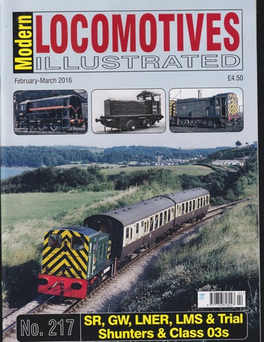 Modern locomotives illustrated - locomotives,