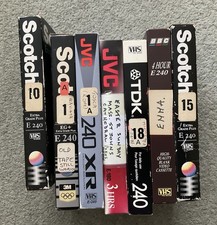 Vhs video tapes recording - vhs,