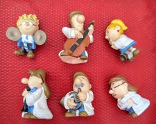 Tetley Tea Folk, 1990s Figures, JOBLOT x 6 