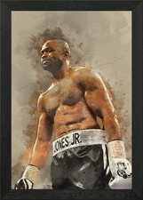 Roy Jones Jr Framed Wall Art