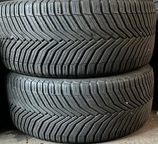 X2 Matching Pair Of 255/35/20 Michelin Cross Climate 2 97Y M+S Tyres