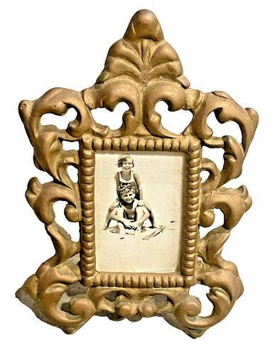 Antique ornate scroll - antique,