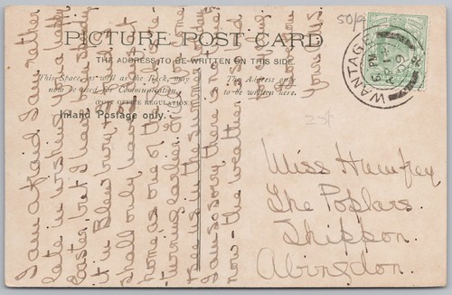 Shippon oxfordshire postcard - oxfordshire,