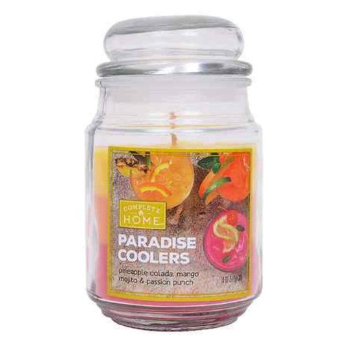 Large candle 18oz glass jar - 18oz, &
