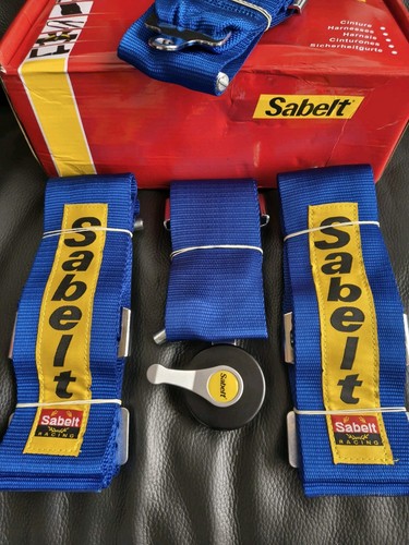 Sabelt point harness blue - 4,