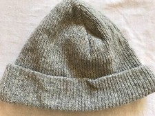 SATILA Sätila SWEDEN WINTER BEANIE WATCHCAP ONE SIZE LIGHT GRAY WOOL BLEND