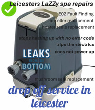leicester Lay-z-spa pumps..drop off repair services..good turnaround time..