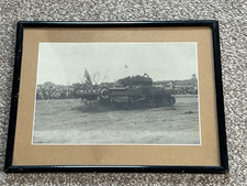 framed ww2 flail tank
