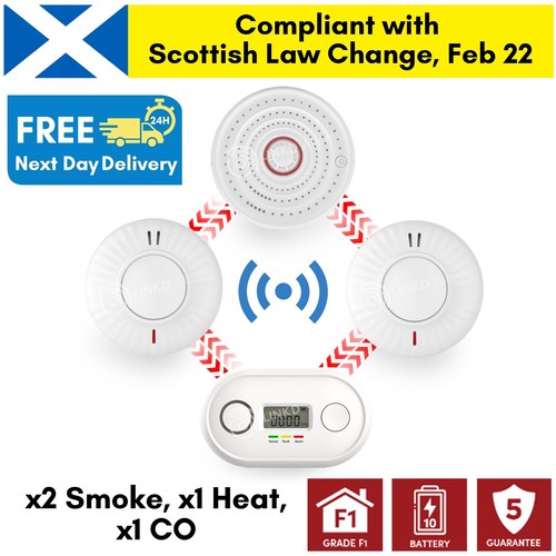 Wireless interlinked smoke - wireless,